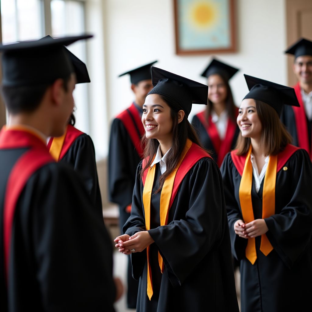 Graduación de estudiantes